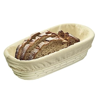 Imagen de Westmark 3203226B Funda ovalada para cesta (algodón, 27,5 x 14 cm), color beige