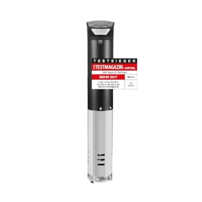 Imagen de CASO SV 1200 Smart Sous Vide Garer, calentamiento rápido gracias a sus potentes W, totalmente impermeable, Stick controlable con la aplicación Control 3D Circulación