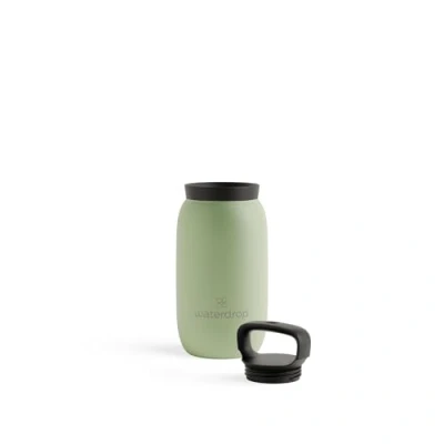 Imagen de waterdrop® Botella Agua Acero Inoxidable 400ml, Termo Doble Pared: 24h Frio 12h Caliente, 100% Hermética, Segura Sin BPA: Para Niños. Térmica Gimnasio, Water Bottle, Thermo, Cantimplora