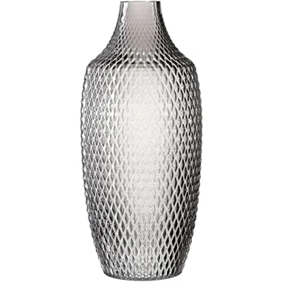 Imagen de LEONARDO HOME Poesia Jarrón (40 cm), Color Gris, Vidrio