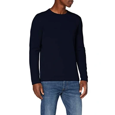 Imagen de ONLY &amp; SONS Onspanter 12 Struc Crew Neck Knit Noos Suéter, Vestido Azul, M para Hombre