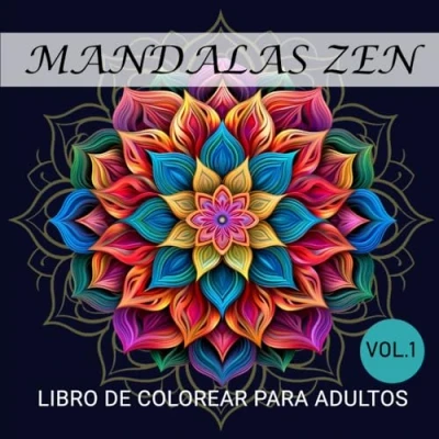 Imagen de Mandalas Zen: Libro para colorear 50 Patrones Relajantes Adultos (Zen Mandalas)