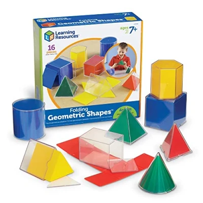 Imagen de Learning Resources Formas geométricas Plegables Originales