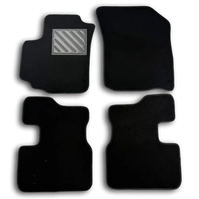 Imagen de Alfombrillas para Fiat Sedici 2006 2014 en Medida, Antideslizantes, talonera de Goma Reforzada, Botones fijación