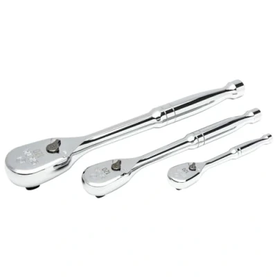 Imagen de SATA ST13975 Juego de 3 piezas 120XP 1/4&quot;, 3/8&quot; y 1/2&quot;, plata