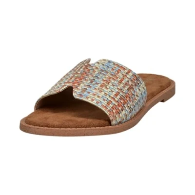 Imagen de bugatti Sandalias planas, Mujer, Talla: 41, Light blue/multicolour Zapatos