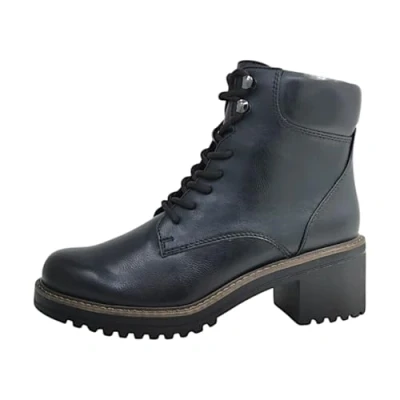 Imagen de MARCO TOZZI Botín de Mujer con Cordones 2 25225 43, Botas Cortas al Tobillo, Negro, 38 EU