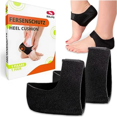 Imagen de SULPO 1 Par taloneras para espolon plantillas del talón, almohadillas silicona fascitis plantar, protector talon zapato