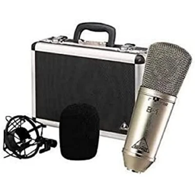 Imagen de Behringer B 1 Micrófono de condensador estudio diafragma grande pulverizado en oro