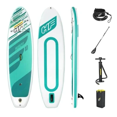Imagen de Hydro Force 10&#039; X 33&quot; 6&quot;/3.05m 84cm 15cm Huaka&#039;i Set Tabla Hinchable para Paddling, Unisex niños, Multicolor