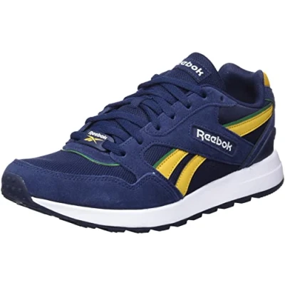 Imagen de Reebok GL 1000, Zapatillas de Running Hombre, Multicolor (Vector Navy/Bright Ochre/Glen Green), 41 EU