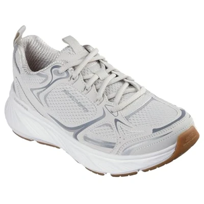 Imagen de Skechers Edgeride Silver Eclipse, Zapatillas Mujer, Natural Mesh/Duraleather/Trim, 37 EU