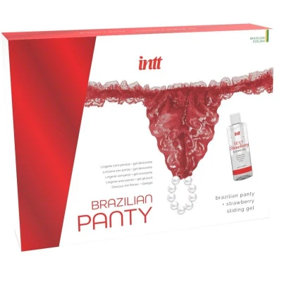 Imagen de Intt Panty con perlas y gel lubricante