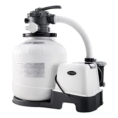 Imagen de Intex 26680 Sistema combinado depuradora arena y clorador salino ECO 11 g/h