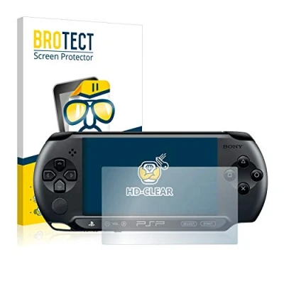Imagen de BROTECT Protector Pantalla para Sony PSP 2000 Transparente (2 Unidades) Anti Huellas