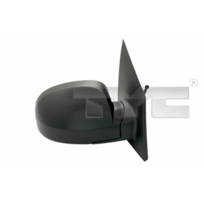 Imagen de Espejo retrovisor Tyc 313 0012 izquierda negro Ajuste por cable, convexo HYUNDAI: Getz