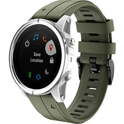 Imagen de Shieranlee Fenix 7S Correa,20mm QuickFit Correa de Reloj para Garmin 7S/Fenix 5S Plus/Fenix 6S Pro/Fenix Solar/Fenix Sapphire Solar