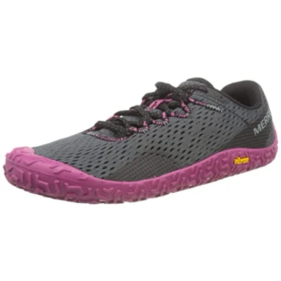 Imagen de Merrell Vapor Glove 6 Zapatillas running neutras, Mujer, Talla: 37.5, Grey/pink Zapatos
