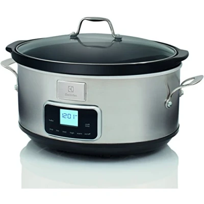 Imagen de Electrolux ESC7400 Olla de cocción lenta con display digital y 6,8 l capacidad