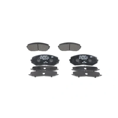 Imagen de BOSCH 0 986 494 241 Juego de pastillas freno Low Metallic con avisador acústico desgaste Chapa antichirridos SUZUKI: Grand Vitara 2 SUV