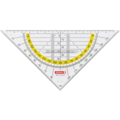 Imagen de Brunnen Triángulo de geometría, 16 cm, mango transparente