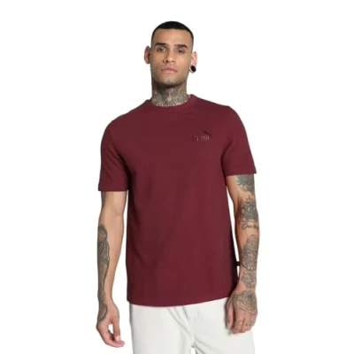 Imagen de Puma Elevated Waffle TEE Camiseta básica, Hombre, Talla: Medium, Intense red