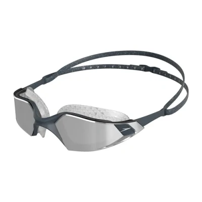 Imagen de Speedo Aquapulse Pro Mirror Gafas de natación Unisex Adulto, Azul, Talla Única