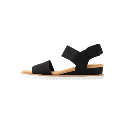 Imagen de Skechers Desert KISS Sandalias de cuña black, Mujer, Talla: 40, Black Zapatos