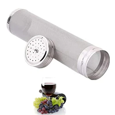 Imagen de Yosoo 29x7cm Acero Inoxidable Homebrew Cerveza DryFilter con 300Mesh para Cornelius Kegs Corny Keg Plata (filtro Hopper)
