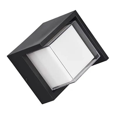 Imagen de Reality Leuchten Aplique de exterior LED Puno, IP54, angular