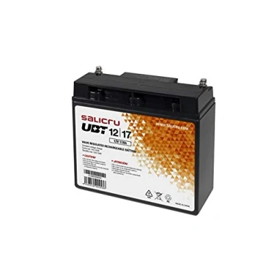 Imagen de Salicru UBT 12/17 Batería AGM recargable de 17 Ah / 12 V Baterías para sistemas ups (Sealed Lead Acid (VRLA), Negro, Ah, V, 1 pieza(s), 5 año(s))