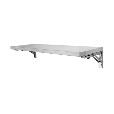 Imagen de BAYTEWJX Mesa Plegable Montada En La Pared Acero Inoxidable,Mesa De Comedor Cocina Invisible,Mesa Flotante Pared,Ahorrar Espacio,para Hogar Comedor.