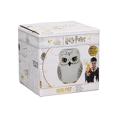 Imagen de Hedwig Maceta pequeña de Harry Potter, decoración búho Hedwig, Regalos para Adultos
