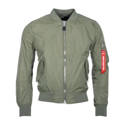 Imagen de Mil Tec Ma1 Chaqueta, Verde Oliva, M para Hombre