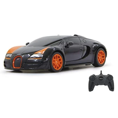 Imagen de Jamara Bugatti Grand Sport Vitesse 1:24 Remote controlled car Juguetes de control remoto (Alcalino, AA, 2 x 186 mm, 90 52 mm) , color/modelo surtido