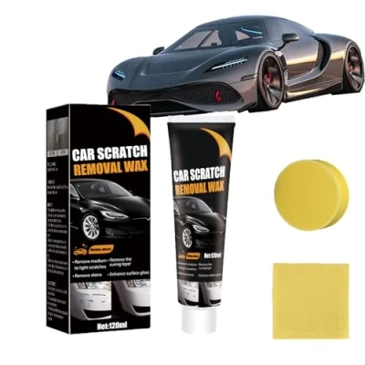 Imagen de Crema Reparadora de Arañazos,Car Scratch Repair Paste,Reparador Arañazos Coche,Car Remover,Kit Reparación Coche,Restaurador Pintura y Abrillantador Eficaz