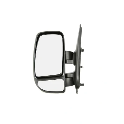Imagen de espejo retrovisor Blic 5402 04 9291991P izquierda negro manual brazo corto de espejo, con gran angular, convexo RENAULT: MASTER 2 Kasten