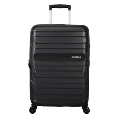 Imagen de American Tourister Sunside Spinner 68 Expandible, 3.7 kg, 72.5/83.5 l, Negro (Black)