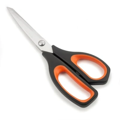 Imagen de Arcos Prochef Tijeras de Cocina Profesional en Acero Inoxidable 235mm y Mango Polipropileno. para Cortar Separar Huesos. Color Negro