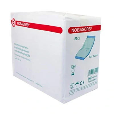 Imagen de saugkompr comer 10 x 20 cm unsteril 25 St compresas