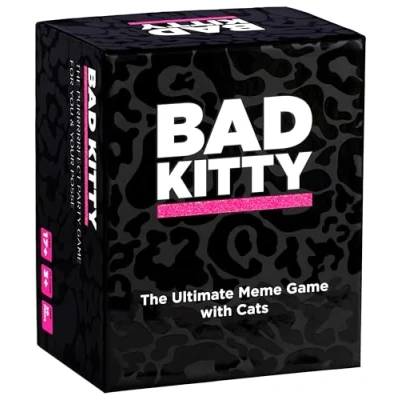 Imagen de Bad Kitty Party Game The PURRRRRFECT Adult Card for You, Your Posse &amp; Other Cool Cats! Perfect Friends, Family, College Students, Fun Parties and Board Games Night with Group