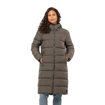 Imagen de Jack Wolfskin Frozen Palace COAT Abrigo de plumas, Mujer, Talla: XXL, Dunkelbraun (147)