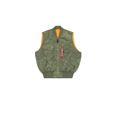 Imagen de Alpha Industries Chaleco sagegreen, Hombre, Talla: Large, Sage green