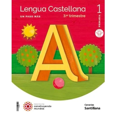 Imagen de LENGUA UN PASO MAS MOCHILA LIGERA 1 PRIMARIA CONSTRUYENDO MUNDOS