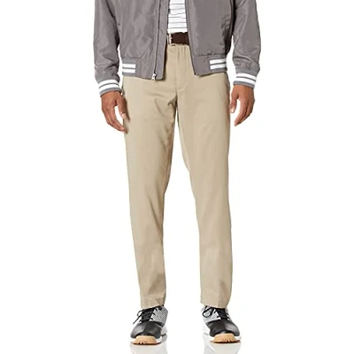 Imagen de Amazon Essentials Pantalón de Golf Elástico Ajuste Entallado Hombre, Marrón Caqui, 33W / 28L