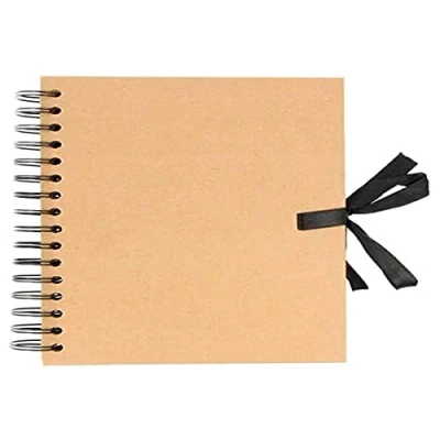 Imagen de Artemio Álbum de Espiral A5, Papel Kraft, Beige, 14,8 x 2,5 21 cm