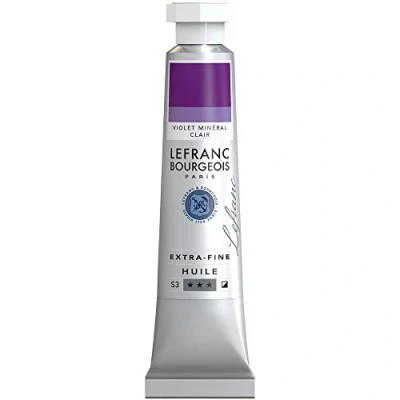 Imagen de Lefranc Bourgeois Óleo Extra Fino 20ml Tubo de pintura, Violeta Mineral Claro