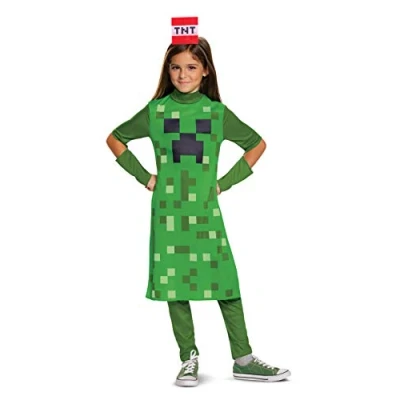 Imagen de Disguise Disfraz Minecraft Niño Creeper Clásico, Halloween Disponible en Talla M