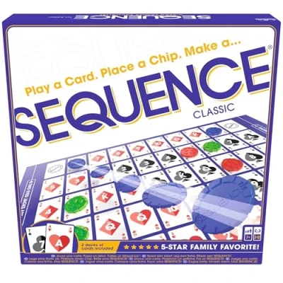 Imagen de SEQUENCE Original Juego de Mesa Estratégico y Educativo para Niños Familias a Partir 7 Años 2 12 Jugadores Diversión Desarrollo Mental Perfecto Reuniones Familiares