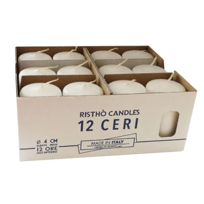 Imagen de Cereria de Giorgio risthò Ceri, Blanco, 4 x 7 cm